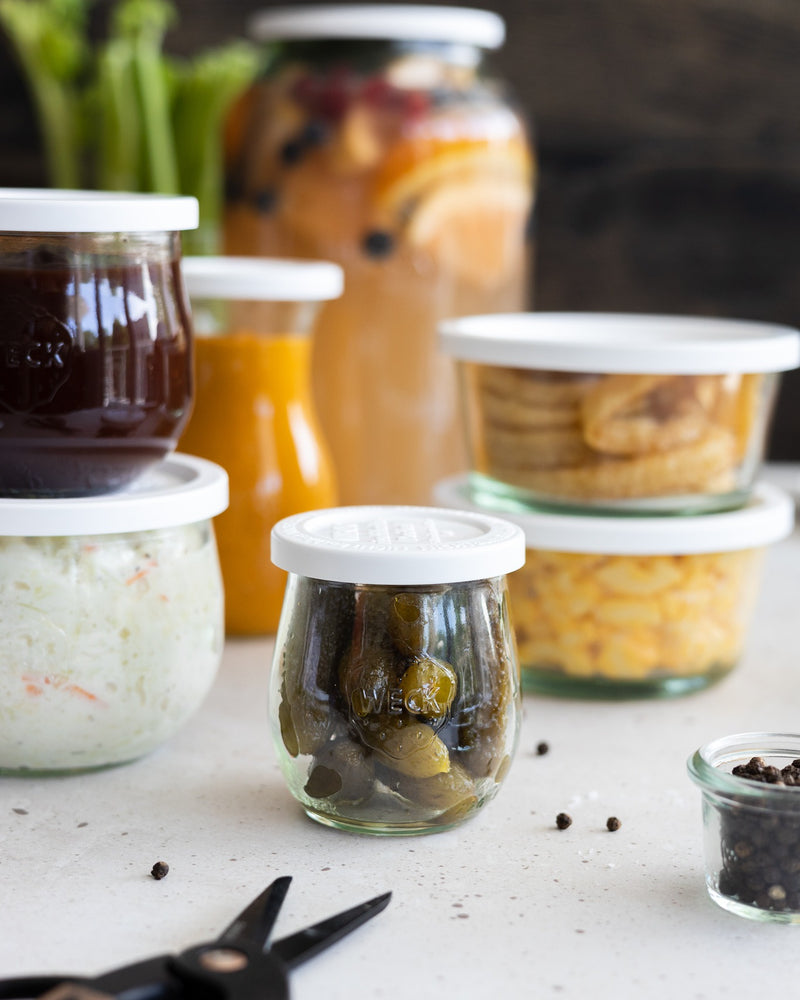 Weck Glass Jars with Lid 370ml 100x69mm (741)