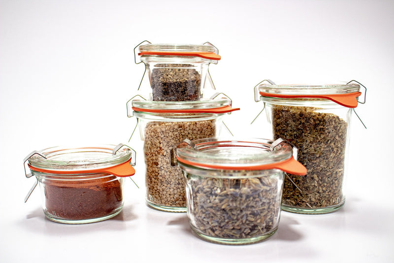 Weck Glass Jars with Lid 580ml 100x107mm (742)