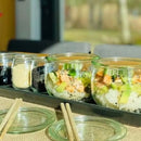 Weck Tulip Glass Jar with Lid 580ml 100x85mm (744)